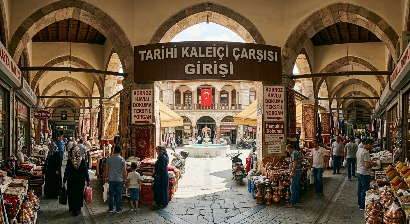 Tarihi Kaleiçi Çarşısı