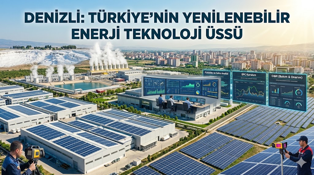 Denizli’de Yenilenebilir Enerji ve GES Mühendisliği