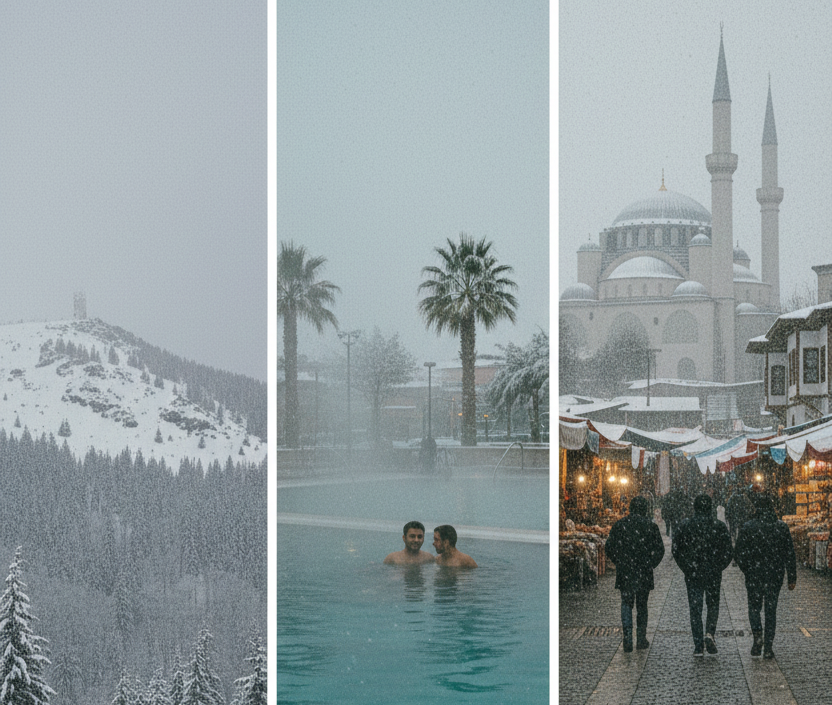 Kışın Denizli: Honaz’da Doğa, Termallerde Rahatlama, Şehirde Sakinlik