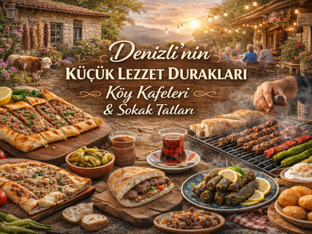 Denizli’nin Küçük Lezzet Durakları: Köy Kafeleri & Sokak Tatları