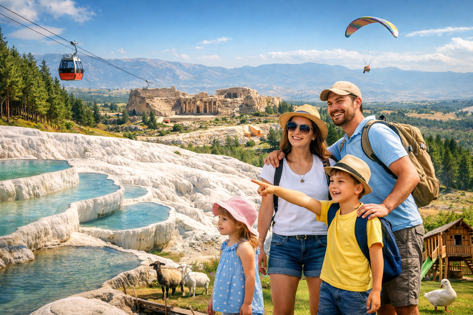 Denizli’de Ailece Gezilecek En Güzel Yerler