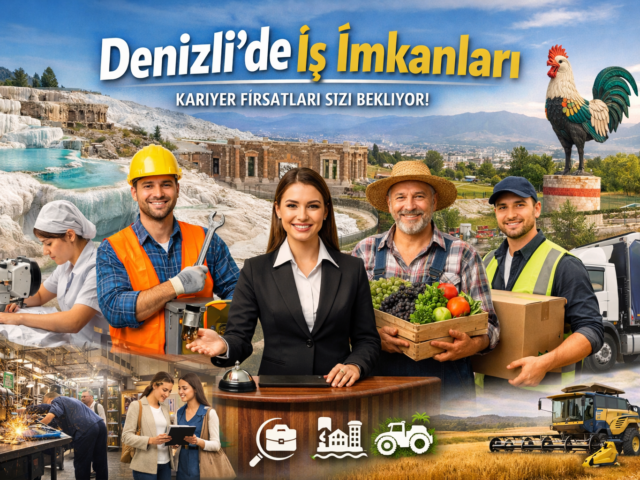 Denizli’de İş İmkanları : Hangi Sektörde Ne Tür Fırsatlar Var?