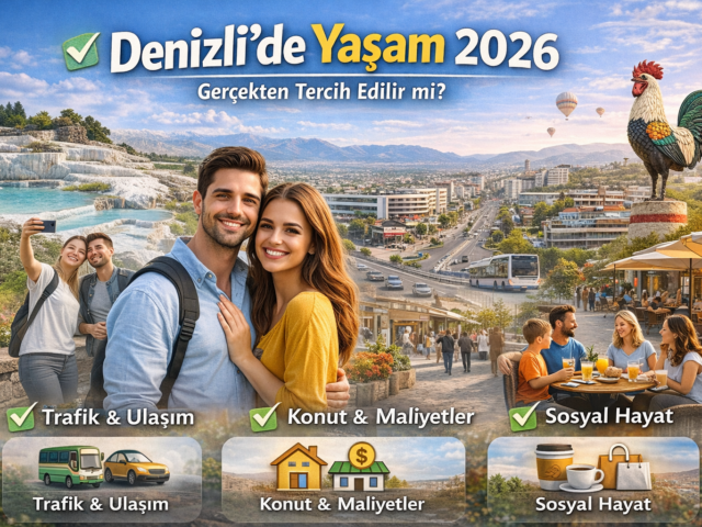 Denizli’de Yaşam 2026: Gerçekten Tercih Edilir mi?