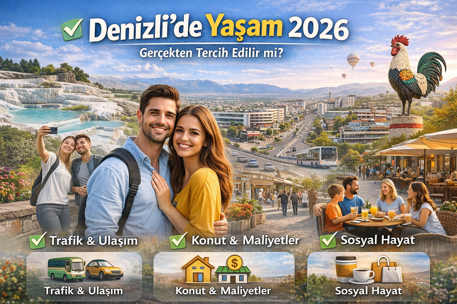 Denizli’de Yaşam 2026: Gerçekten Tercih Edilir mi?
